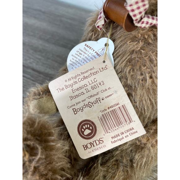 Boyds Bears Liberty Plush Bear 2009 Patriotic Enesco LTD Edition 8" w/ Tag USA - Picture 8 of 12